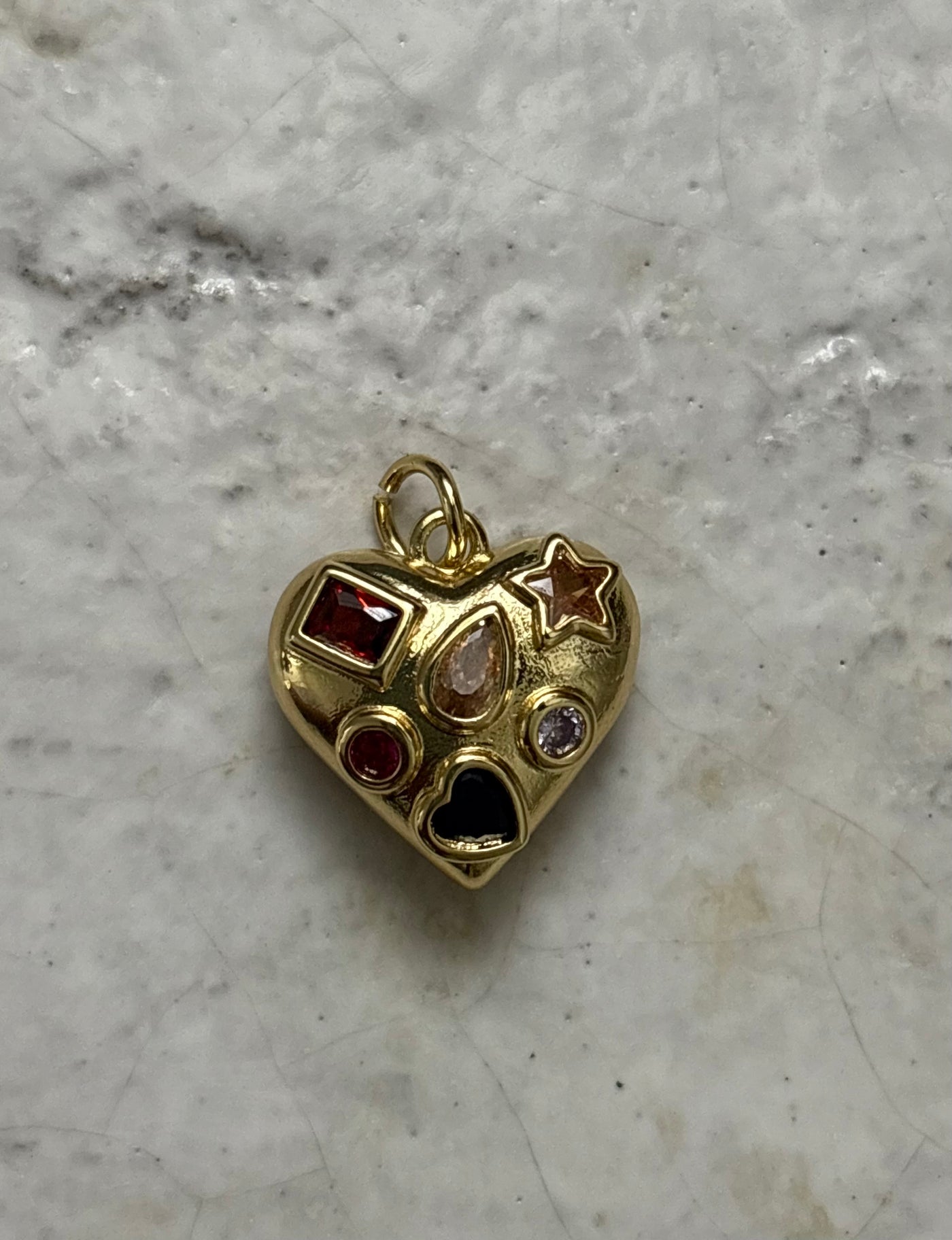 The Stone Heart Charm