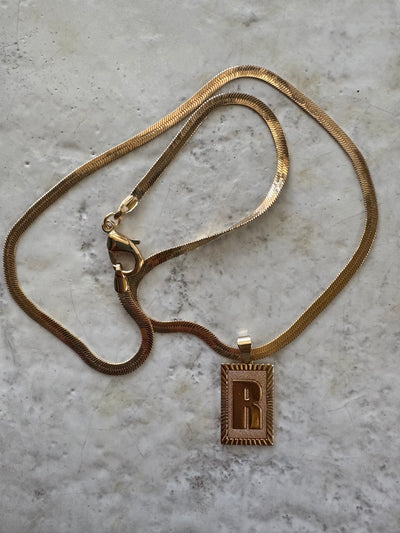The Tag & Intial Pendant