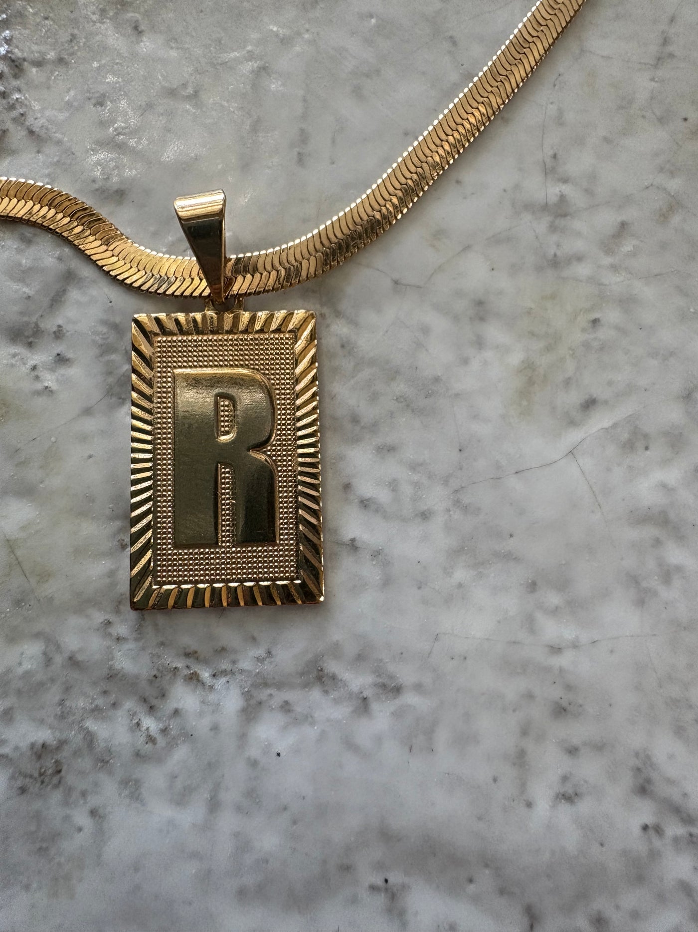 The Tag & Intial Pendant