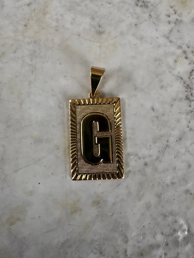 The Tag & Intial Pendant